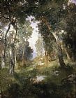 Thomas Moran Forest Glade