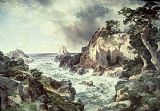 Eastern Point Prints - Point Lobos at Monterey in California by Thomas Moran