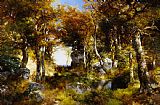 Thomas Moran The Woodland Pool