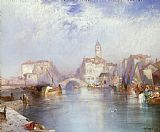 Thomas Moran Venetian Canal