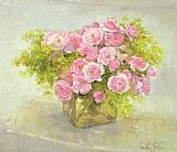 Easton Prints - Alchemilla And Roses by Timothy Easton