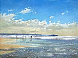 Easton Prints - Paddling At The Edge by Timothy Easton