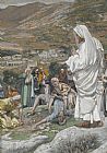 Boys Prints - The Possessed Boy at the Foot of Mount Tabor by Tissot