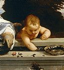 Titian Prints - Angel Of Sacred And Profane Love Detail by Titian