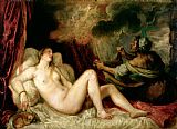 Titian Danae Receiving the Shower of Gold