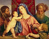 Titian Madonna of the Cherries with Joseph