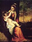 Titian Prints - Mary with The Christ Child by Titian