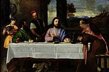 Emmaus Prints - The Supper at Emmaus by Titian