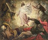 Titian Prints - The Transfiguration Of Christ by Titian