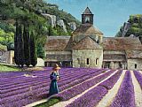 Trevor Neal Lavender Picker - Abbaye Senanque - Provence