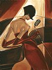 Trish Biddle Fever painting