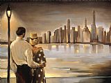 Trish Biddle Reflections-iv painting