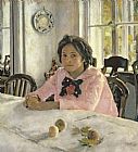 Valentin Aleksandrovich Serov Girl with Peaches