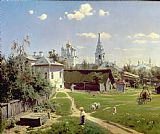 Vasilij Dmitrievich Polenov A Small Yard in Moscow