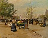 Victor Gabriel Gilbert Flower Sellers