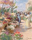 Victor Gabriel Gilbert The Flower Market
