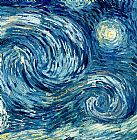 Vincent Van Gogh Detail of The Starry Night