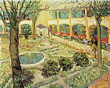 Vincent van Gogh The Asylum Garden at Arles