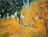 Vincent van Gogh The Park at Saint Pauls Hospital Saint Remy