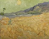 Vincent van Gogh Wheatfield with Reaper