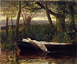 Ladys Prints - The Lady of Shalott by Walter Crane