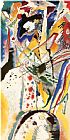 Wassily Kandinsky Aquarellentwurf 1914 painting