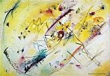 Wassily Kandinsky Helles Bild 1913 painting