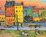 Wassily Kandinsky Houses in Munich 1908