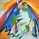 Wassily Kandinsky Mountain 1909