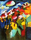 Wassily Kandinsky Murnau Garden II 1910