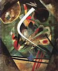 Wassily Kandinsky White Stroke 1920 painting