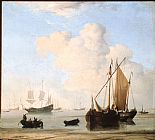 Calm Prints - A Calm 2 by Willem van de Velde