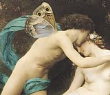 William Adolphe Bouguereau Flora and Zephyr painting