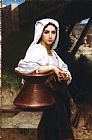 William Adolphe Bouguereau Italian Girl Drawing Water