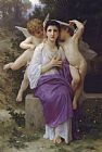 William Adolphe Bouguereau The Heart's Awakening