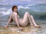 William Adolphe Bouguereau The Wave (1896)