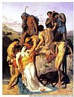 William Adolphe Bouguereau Zenobia Found by Sheperds on The Banks of The Araxes 1850