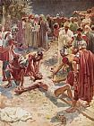 William Brassey Hole Jesus being crucified