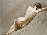 Female Prints - Life study of the female figure by William Edward Frost