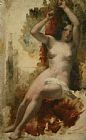 William Etty Study of a Seated Nude painting