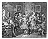 William Hogarth Rake's Progress Hogarth Engraving