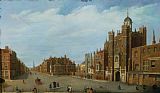Males Prints - View of St. James's Palace and Pall Mal by William James
