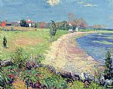 William James Glackens Curving Beach