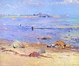William James Glackens Treading Clams at Wickford