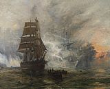 Ship Prints - The Phantom Ship by William Lionel Wyllie