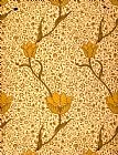 William Morris Garden Tulip Wallpaper Design