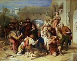 William Mulready The Seven Ages of Man painting