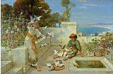 William Stephen Coleman Children by the Mediterranean