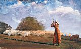 Winslow Homer The Young Shepherdess