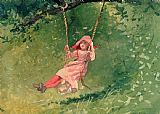 Winslow Homer Girl on a Swing